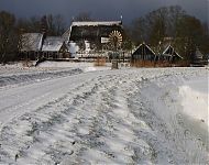 en op een winterochtend