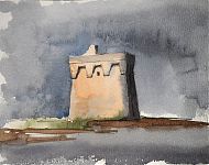 kustwachttoren in Apulië