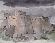 kasteel in Puglia