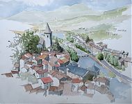 lunas   aquarel