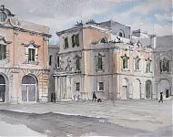 lecce  piazza cathedrale