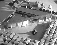 ontwerpmodel gemeentehuis zuidhorn