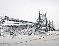 queensborough bridge new york pentek.