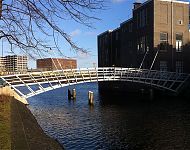voetbrug Kattenburg-Wittenburg Amsterdam