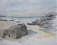 de oceaan bij cabo di roca